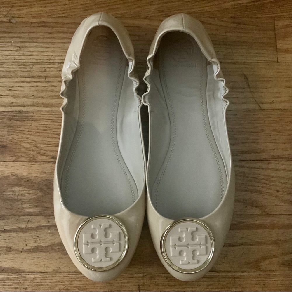 Tory Burch nude flats